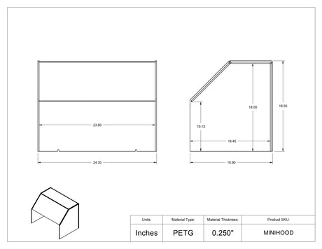 Balance Enclosure Hood