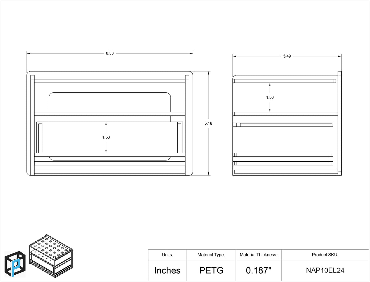 NAP10 Purification Rack-24 Position