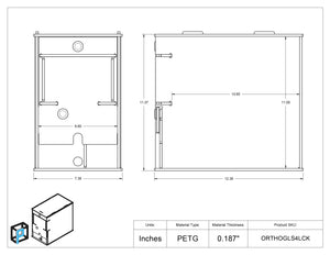 Ortho Glass Lock Box