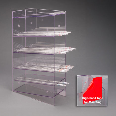 5 Pocket Serological Pipette Holder (PETG)