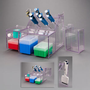 PETG Pipetting Station-Tip Receptacle, Storage