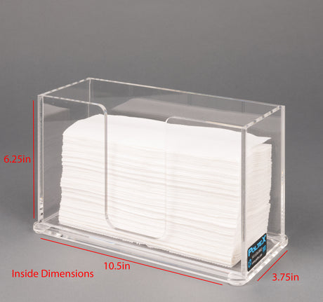 Open Top Paper Towel Dispenser Acrylic