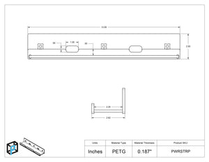 Power Strip Holder (Magnets 3)