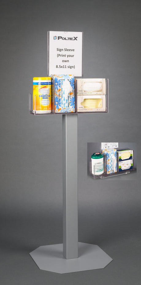 Respiratory Hygiene Station U-Tub Wipe, Mask, Tissue