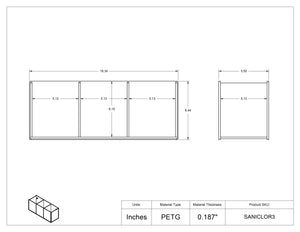 SANICLOR3-M, SANICLOR3-T, SANICLOR3-W