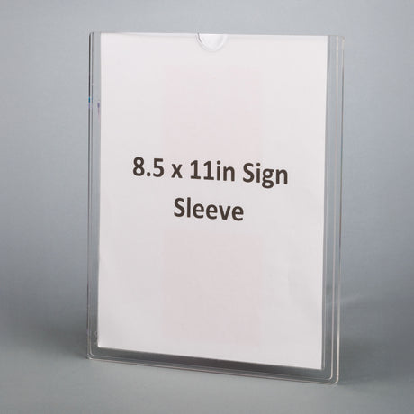 Deluxe Sign Holder-8.5 X11 - Tape Mount