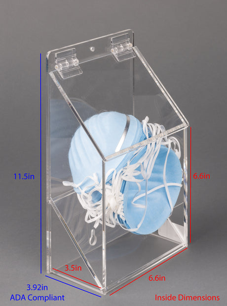 ADA Face Mask Dispenser - Wall Mount