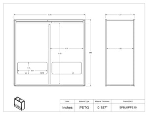 SPBLKPPE10-M, SPBLKPPE10-T, SPBLKPPE10-W