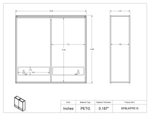SPBLKPPE15-M, SPBLKPPE15-T, SPBLKPPE15-W