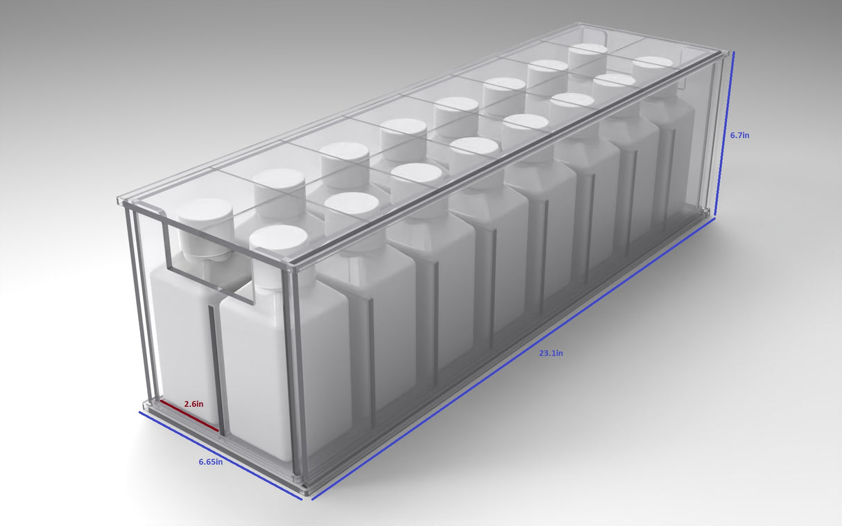 Square Media Bottle Drawer