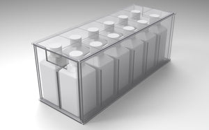 Square Media Bottle Drawer