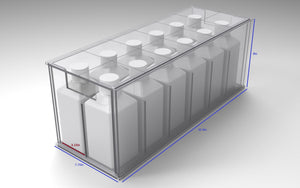 Square Media Bottle Drawer