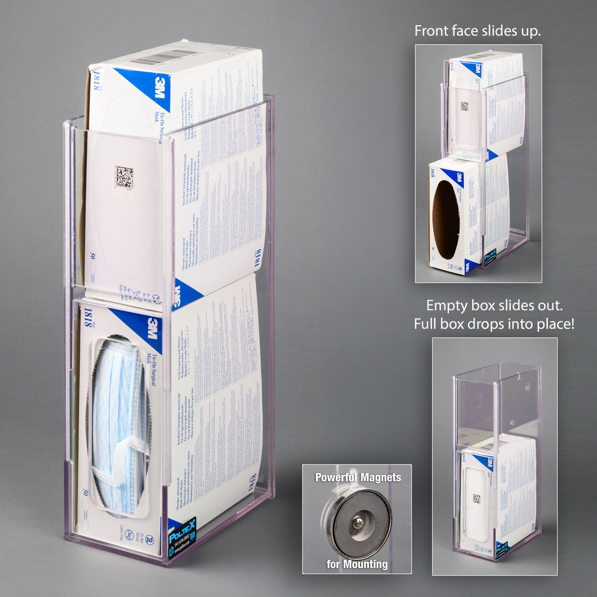 Tie-On Mask Holder-2 Visual Management
