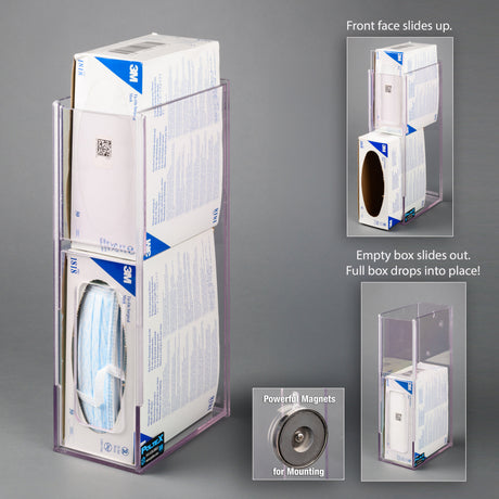 Tie-On Mask Holder-2 Visual Management