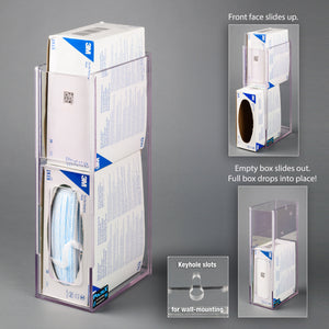 Tie-On Mask Holder-2 Visual Management