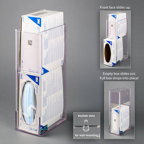 Tie-On Mask Holder-2 Visual Management