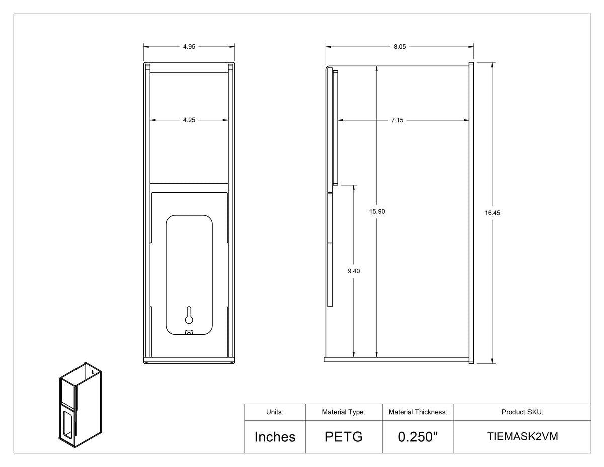 TIEMASK2VM-M, TIEMASK2VM-T, TIEMASK2VM-W