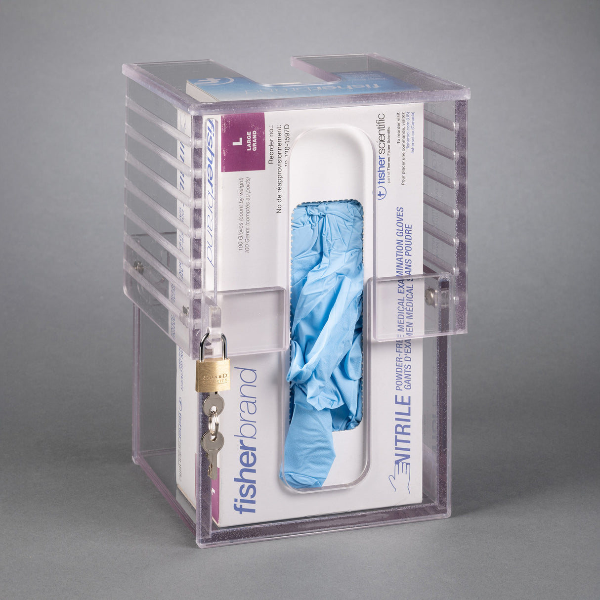 Deco Universal Wipe Cannister Holder-Adjustable, Lockable