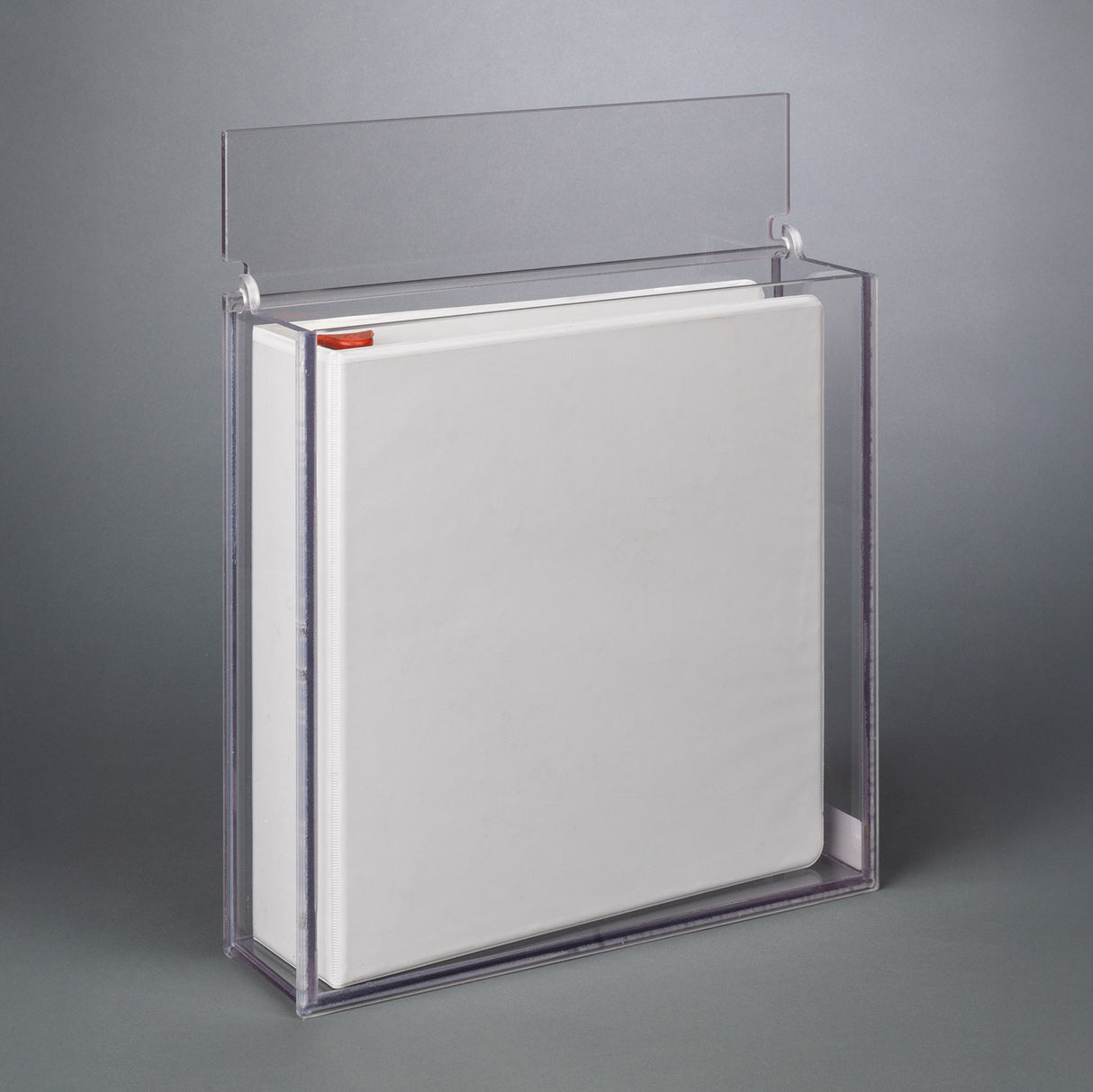 3 Ring Binder Holder with Lid