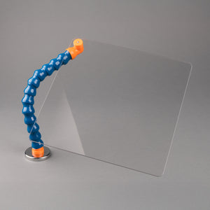 Flex Neck Biohazard Shield-12x12