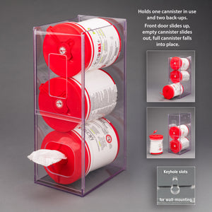 Visual Management Wipe Tub Dispenser (WIPES NOT INCLUDED)