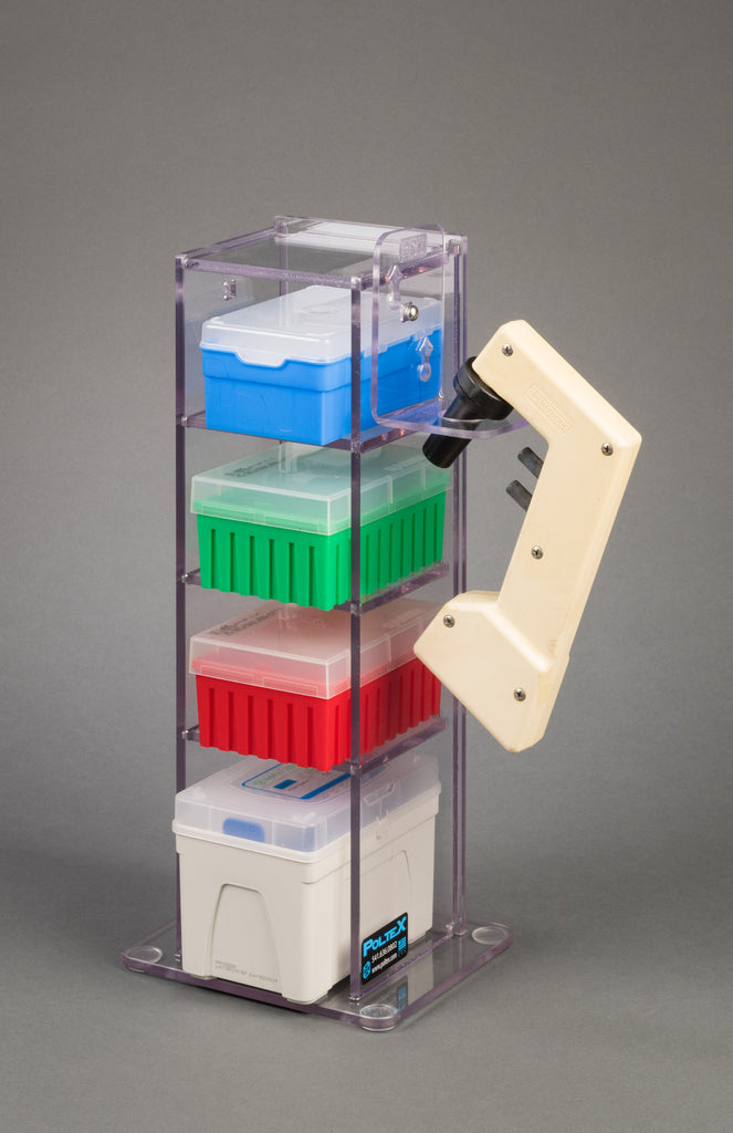 Lab Bench Vert Organizer-Double Wide - Poltex